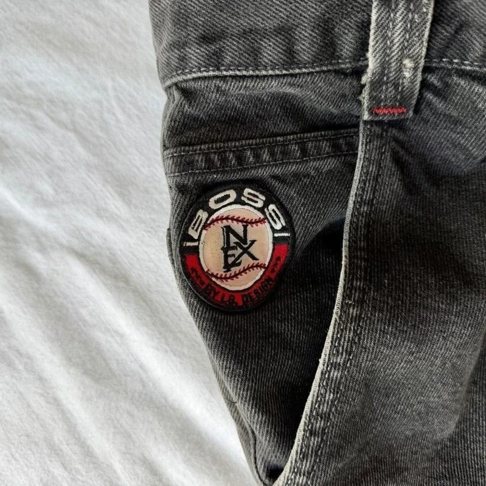 Vintage 90's Boss Design By IG Denim Shorts Y2K Jorts Men's Sz‎ 34W Faded Black
